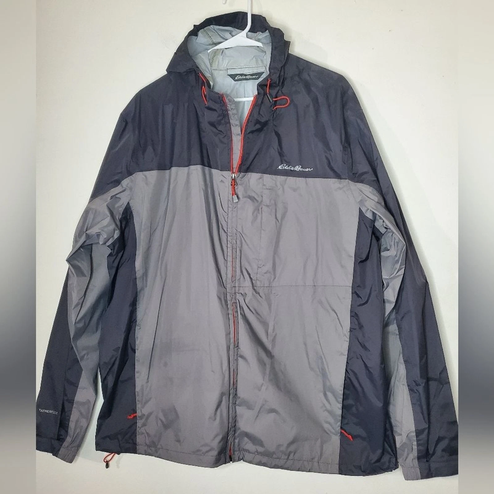 Eddie Bauer Mens Weatheredge Full Zip Jacket Taped Seams Size Extra Large