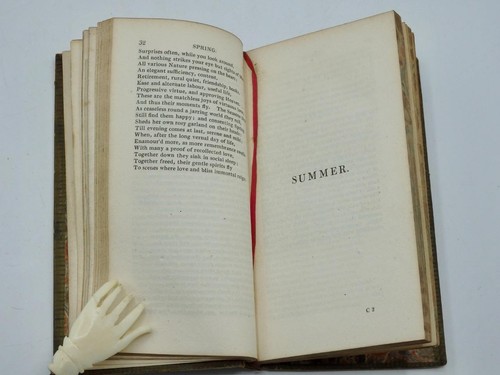 1826 THE SEASONS & CASTLE of INDOLENCE By James Thomson POETRY BOOK - Picture 12 of 18