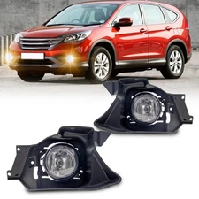 Fog Lights Assembly Compatible With HONDA CR-V 2012-2014 Included Switch And ...