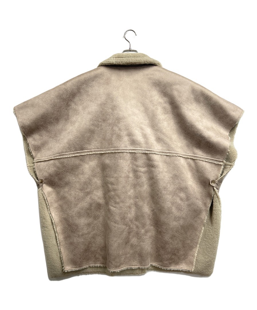 Ameri Reversible Coat 1220730980 Beige Size:FREE … - image 2