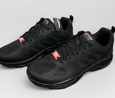 Skechers Sketch Air Ventura Revell Men s Shoe Sneaker 232657W Black New In Box