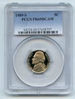 1989-S Jefferson Nickel Proof — photo from another recent sale