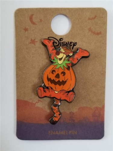 Disney Halloween Costume Tigger Jack O'Lantern Pumpkin Loungefly Box Lunch Pin