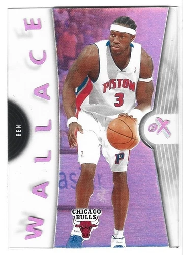 2006-07 Fleer EX Basketball Clear Acetate Ben Wallace #11 NRMT