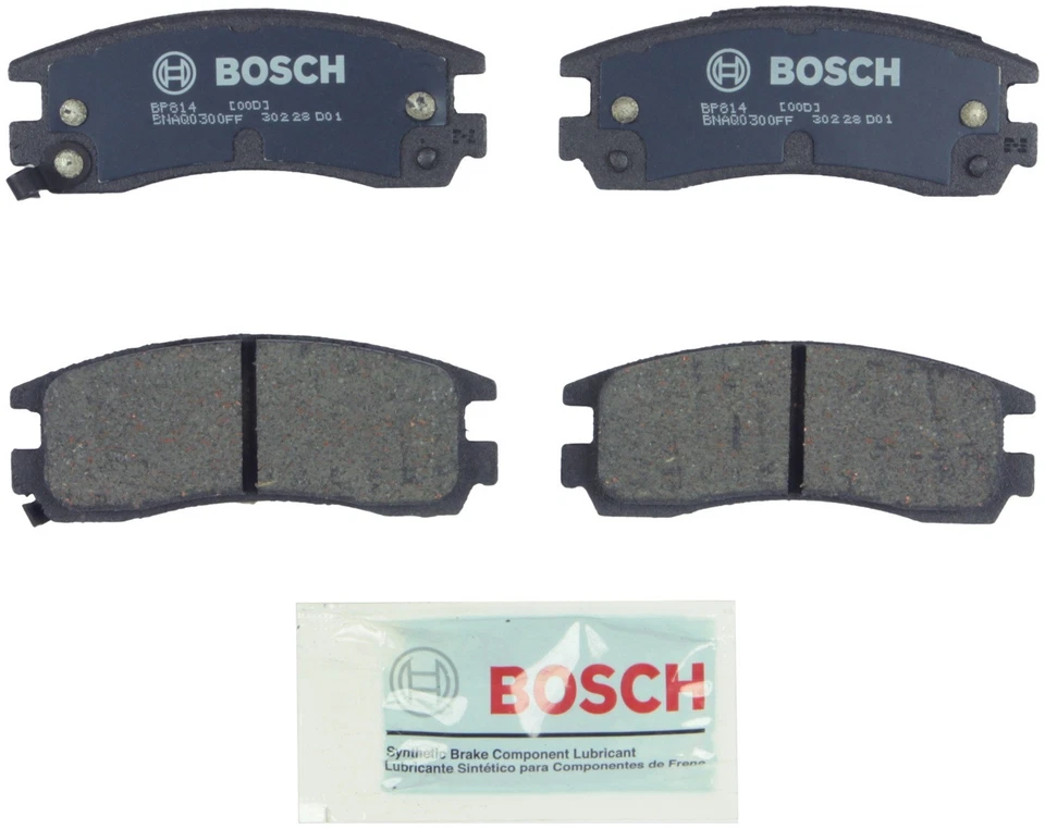 Juego de pastillas de freno de disco traseras Bosch BP814 para Chevrolet Impala Venture Monte 00-10 Foto 3 de 4