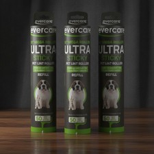 Pack of 3 All-Purpose Pet Mega Oversized Lint Roller Refills, 50 Sheets
