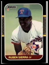 Leaf 1987 Leaf Ruben Sierra #225 Baseball