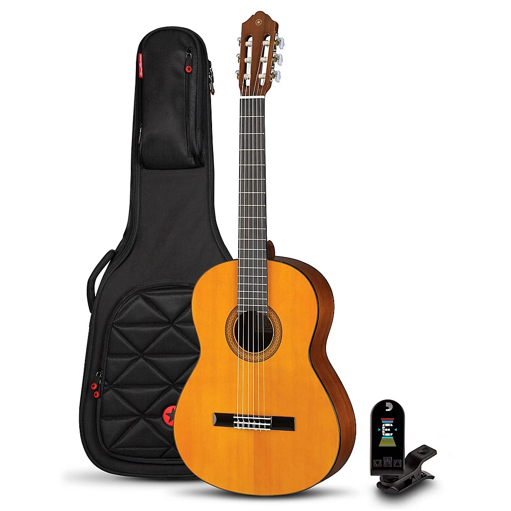 Yamaha CG102 Nylon-String Classical Acoustic Guitar Pack Natural 47090₽