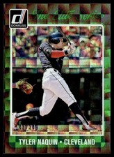 2017 Donruss The Elite Series Tyler Naquin 143/349 Cleveland Indians #ES-15