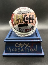 ELLY DE LA CRUZ LA COCOA REDS STAR CARTER X 1/1 ART BASEBALL ARTIST AUTO 
