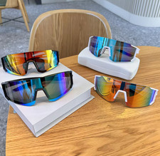 High Quality Polarized Sports Sunglasses UV400 Mirrored Cycling Running Unisex