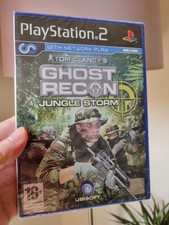 Tom Clancy's Ghost Recon Jungle Storm Factory Sealed UK PAL Version PS2 Game