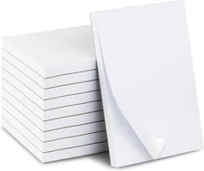 10 Pack Note Pads 4X6 | 100 Sheets per Memo Pad | Server Note Pads | Scratch Pad