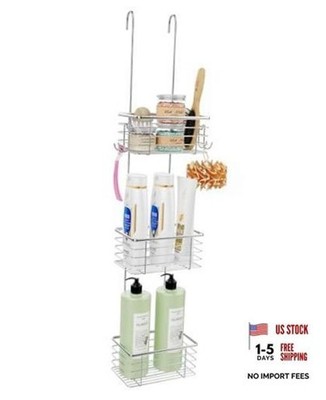 3-Tier Small Hanging Bathroom Organizer,caddy Narrow three-layer design