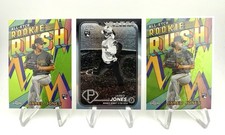 2024 Topps Chrome Up Jared Jones  2x All-Etch Rookie Rush & Negative Refractor