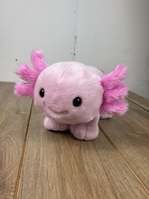 Build a Bear rosa Axolotl Plüschtier Kuscheltier Teddy Stofftier BABW