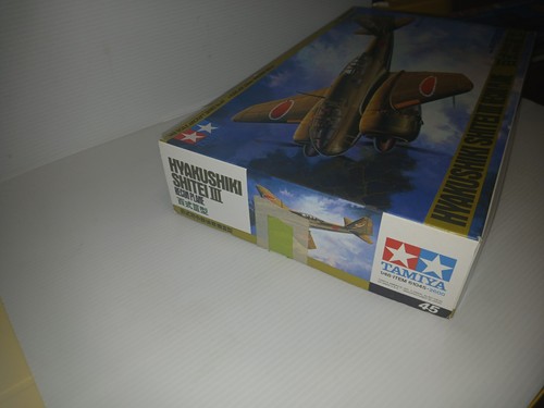 Vintage Tamiya Hyakushiki Shitei III Recon Plane 1/48 Scale Plastic Model Open B - Picture 6 of 8