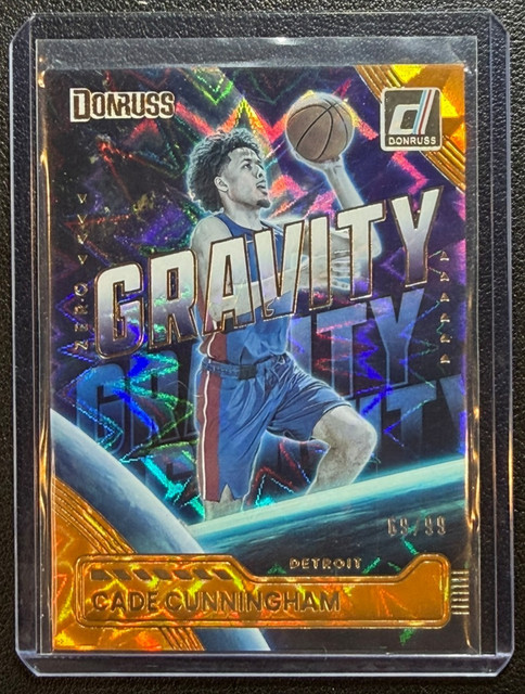 2025-26 Panini Donruss Cade Cunningham Zero Gravity Explosion /99 #14 Detroit