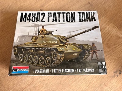 Kampfpanzer M48A2 Patton - Modellbausatz - 1:35 - Monogram - ungebaut