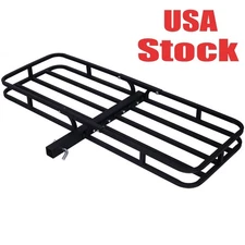 Hitch Mount Cargo Carrier ,Rear Cargo Rack for SUV, Truck, Car,Fits 2" Receiver