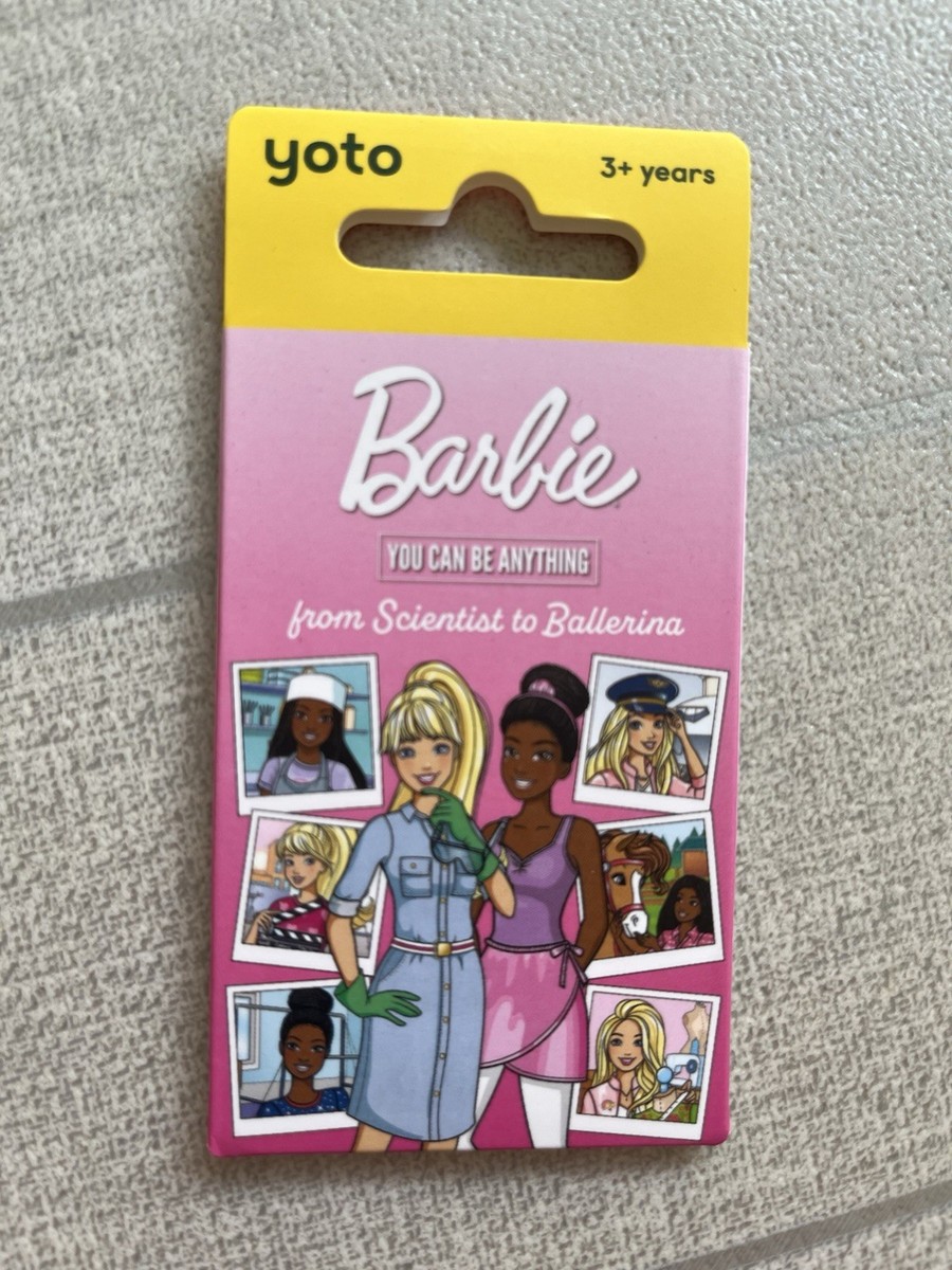 Yoto Barbie You Can Be Anything: From Scientist To Ballerina UK