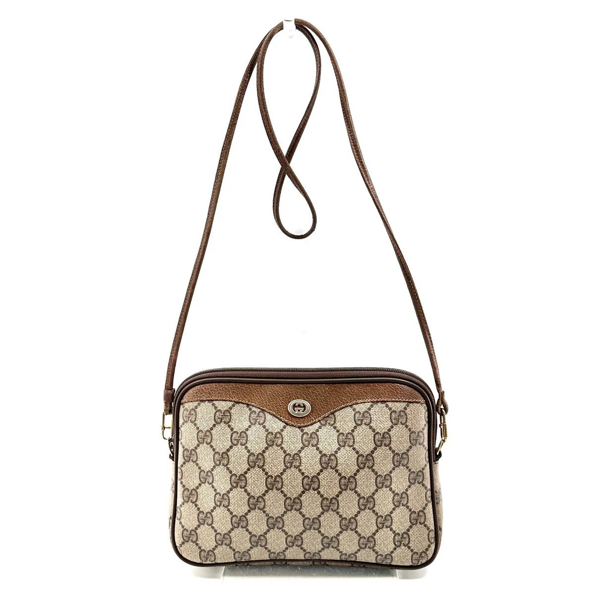 Gucci GG Supreme Shoulder Bag Beige Bags & Handbags for Women for