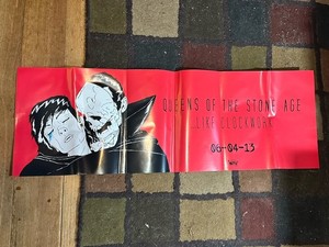 Queens of the Stone Age Like Clockwork Promo Poster 12 X 36 Matador Rare Vintage
