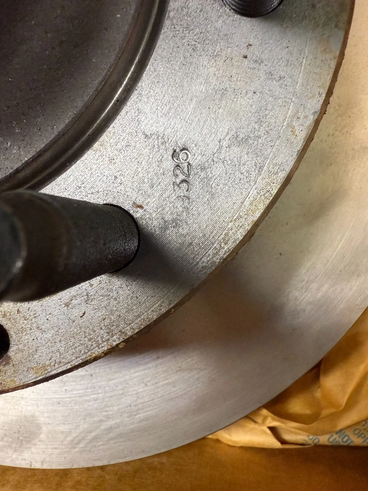 Disco de freno delantero para camioneta F250 F350 E250 furgoneta E350 Ford F-250 F-350 Foto 4 de 4