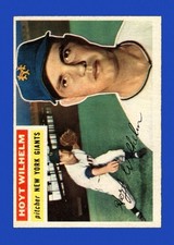 1956 Topps Set-Break #307 Hoyt Wilhelm EX-EXMINT *GMCARDS*