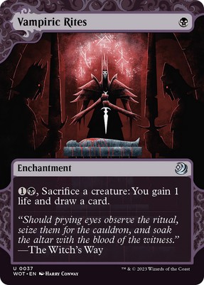 Vampiric Rites [Wilds of Eldraine: Enchanting Tales] Near Mint