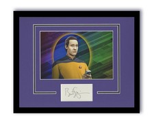 Star Trek Data Brent Spiner Autographed Signed 11x14 Framed Photo ACOA