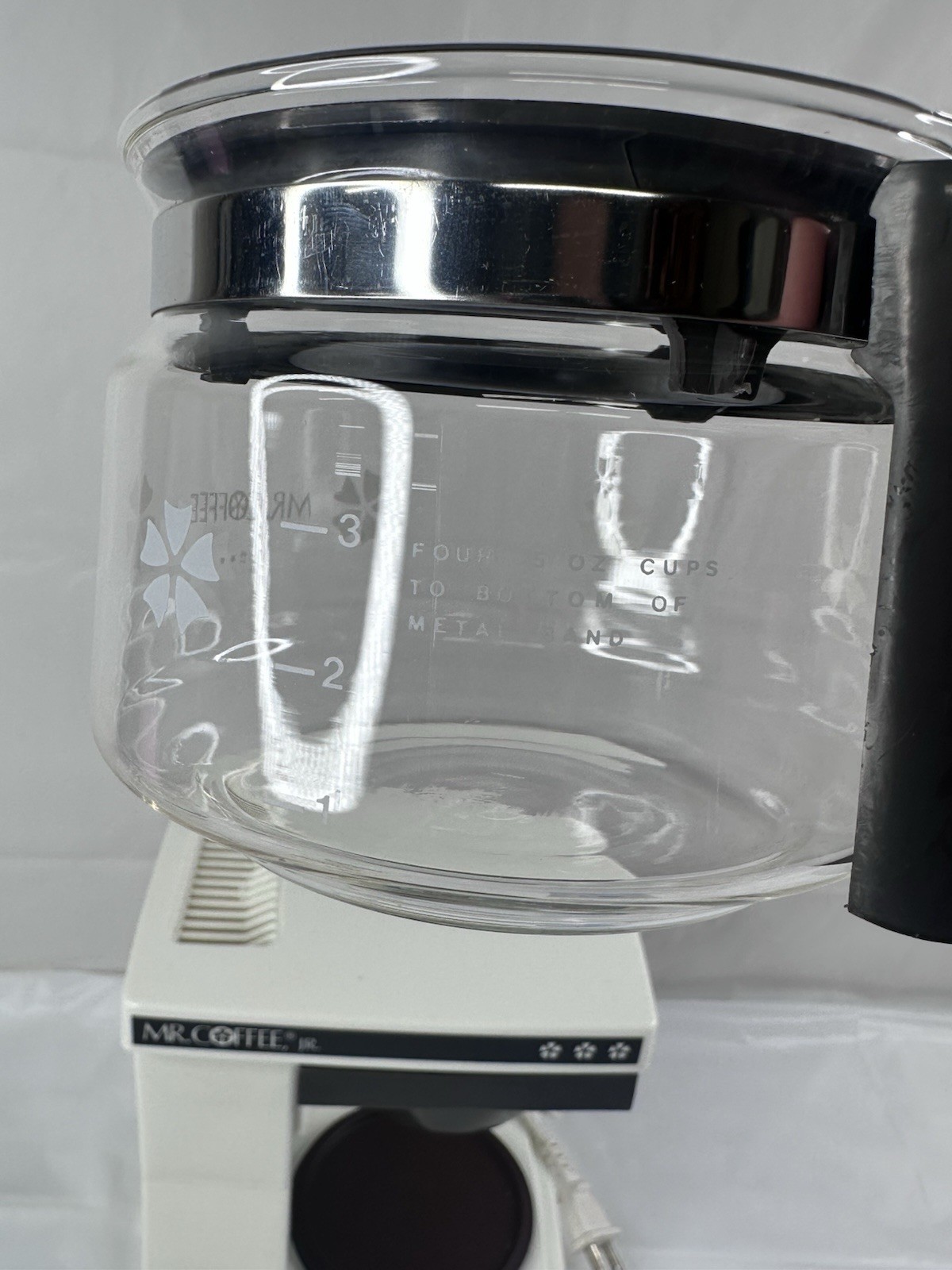 Mr. Coffee Brewer 4 Cup Automatic Drip JR-4 Coffee Maker Machine Classic Vintage