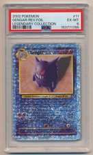 PSA 6 Pokemon Legendary Collection Reverse Holo Gengar 11/110 EX/MT Condition! on eBay
