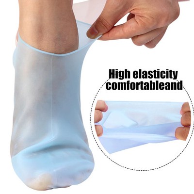 Silikon Fußpflege Socken Flexibel Feuchtigkeitsspendend Schutz maske