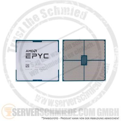 AMD EPYC 9754 32C Server Prozessor 128x 2,25 GHz 256MB Cache 6096 SP5 CPU