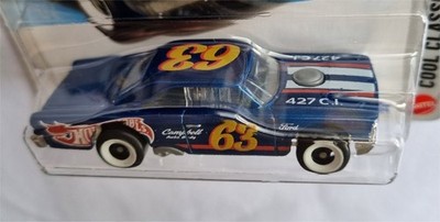 2026 Hot Wheels 1963 Ford Galaxie 1:64 # JJH73 HW Cool Classics 427 Muscle Car
