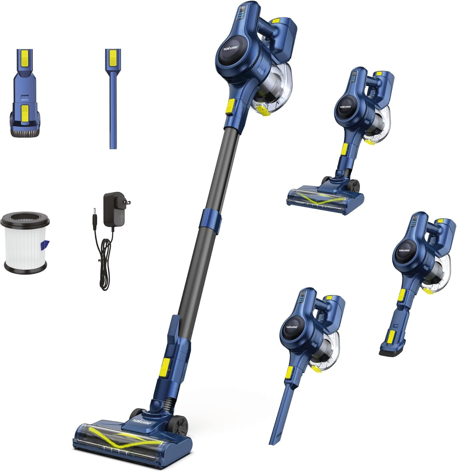 Aspirapolvere Senza Fili VK5 Potente 20kPa Design Ergonomico