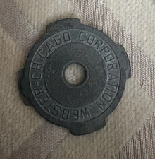 Vintage 1950’s Webster-Chicago Corporation 45 Record adapter