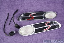 Mini R53 Cooper S Wing Side Indicator Vent Grill Logo PAIR 7114733 7114734 R50
