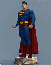 JLA Superman Kingdom DIGITAL   STL file 3d  READY TO PRINT Come AMAZING statue 