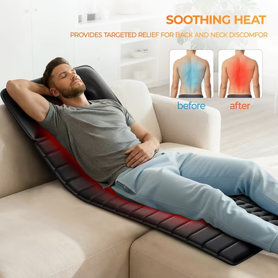 belmint full body vibrating massage mat with heat Full Body Vibrating Massage Mat