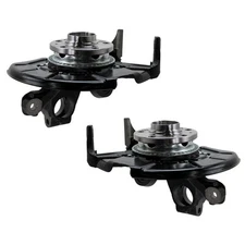 Bison Performance 2pc LH & RH Front Steering Knuckle Set For Beetle Golf Jetta