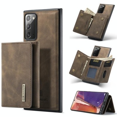 Für Samsung Galaxy Note20 DG.MING Serie M1 3-Fold Multi Card Wallet Cover p