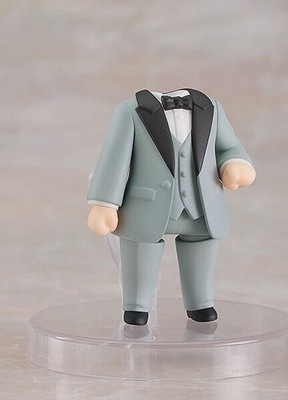 Nendoroid More: Dress Up Wedding 02 Tuxedo Type Gray Good Smile Company