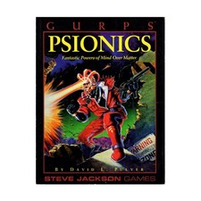 SJG GURPS 1st-3rd Ed Psionics (2nd) VG+