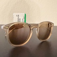 Le Specs Bandwagon- Stone Frame Unisex Sunglasses