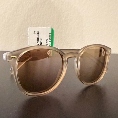 Le Specs Bandwagon- Stone Frame Unisex Sunglasses 