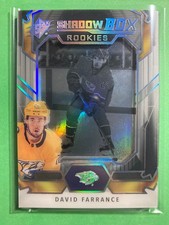 2021-22 SPx Shadow Box #SB-15 David Farrance RC