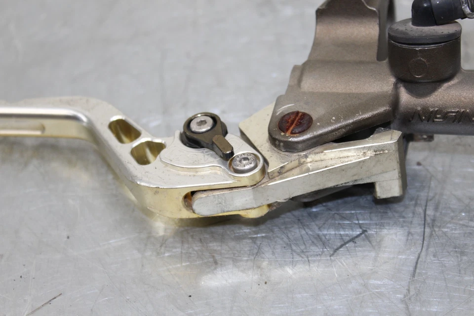 Kawasaki Ninja ZX10R 2004 2005 OEM cilindro maestro de freno delantero con palanca Foto 3 de 4