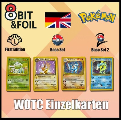Vintage WOTC Single Card Selection - 1st Edition, Base Set, BS2 - Holo/EX-NM